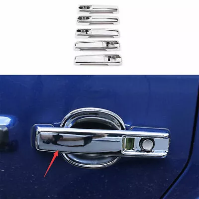 >For Benz G-Class 2019-2021 Chrome ABS Outside Door Handle Cover Trim 5x • $151.62